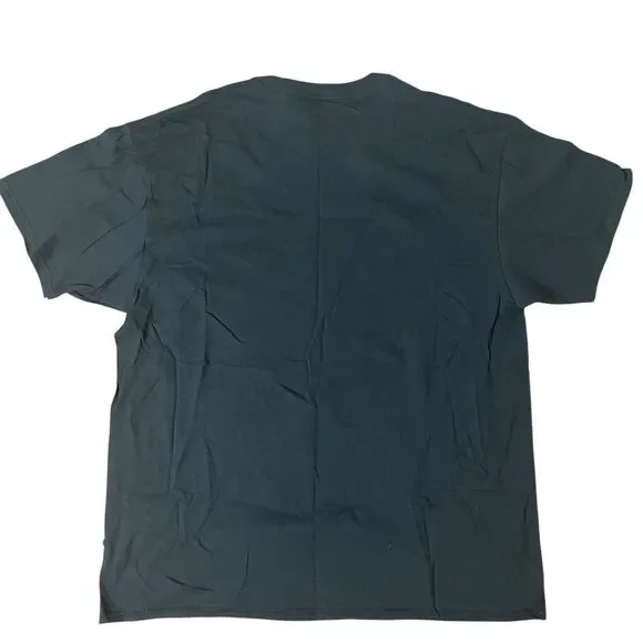 Lilo And Stitch T-Shirt Mens XL Black Hawaiian Colorful Short Sleeve Floral - Picture 7 of 8